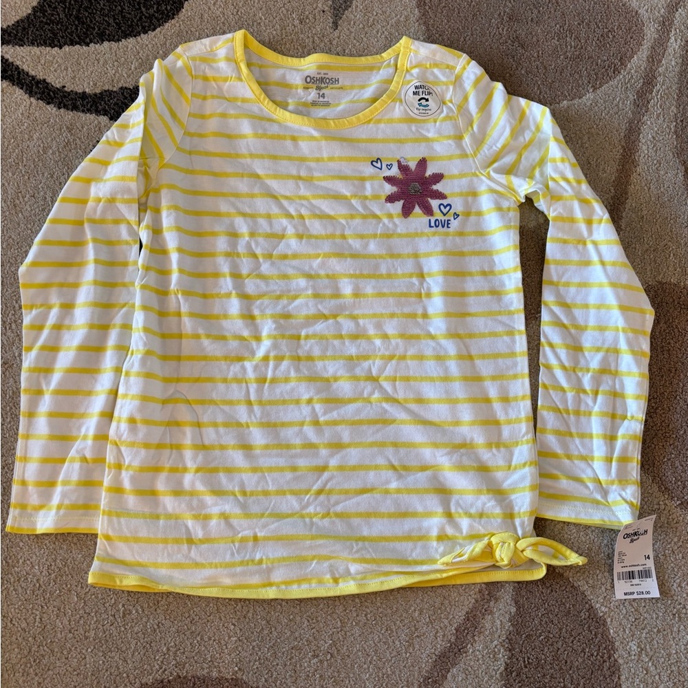 Carter’s Girl’s Long Sleeve Top Bundle, size 14-NWT - Picture 7 of 10